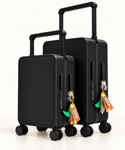 # LEAVESKING | Two-Piece Suitcase Set

Travel in style with the LEAVESKING suitcase set, designed for business trips, holidays and longer journeys. Combining a modern appearance with practical travel features, this set offers a coordinated luggage option for your next adventure.

## Key Features

**PC Hard Shell**  
Made with PC (polycarbonate), the hard shell provides a durable exterior for everyday travel.

**TSA Combination Lock**  
The integrated TSA combination lock helps secure your belongings while s