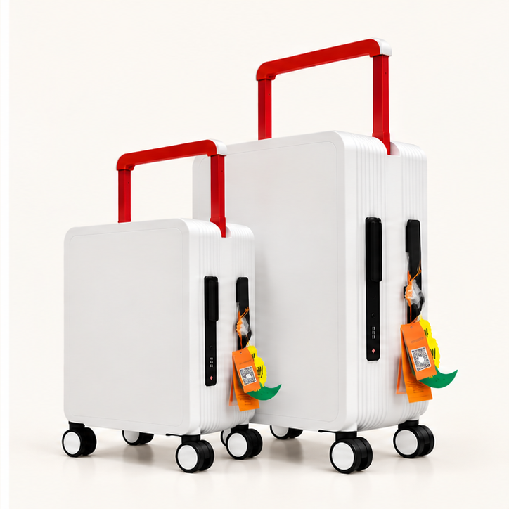 # LEAVESKING | Two-Piece Suitcase Set

Travel in style with the LEAVESKING suitcase set, designed for business trips, holidays and longer journeys. Combining a modern appearance with practical travel features, this set offers a coordinated luggage option for your next adventure.

## Key Features

**PC Hard Shell**  
Made with PC (polycarbonate), the hard shell provides a durable exterior for everyday travel.

**TSA Combination Lock**  
The integrated TSA combination lock helps secure your belongings while s
